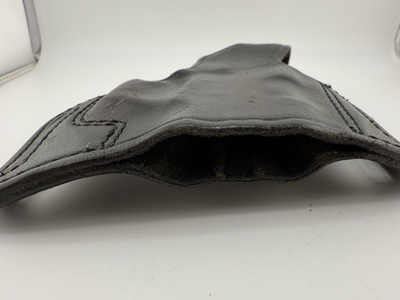 Don Hume H717 No. 30 Holster Black Leather Thumb Break