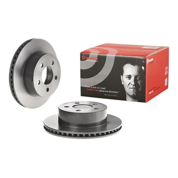 2X Brembo Bremsscheiben 280Mm InnenbelÜFtet Vorne Passend FÜR Jeep Cherokee-image