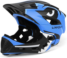 Casco Integrale per Bambini Con Mento Staccabile - Bicicletta MTB BMX, Skateboar