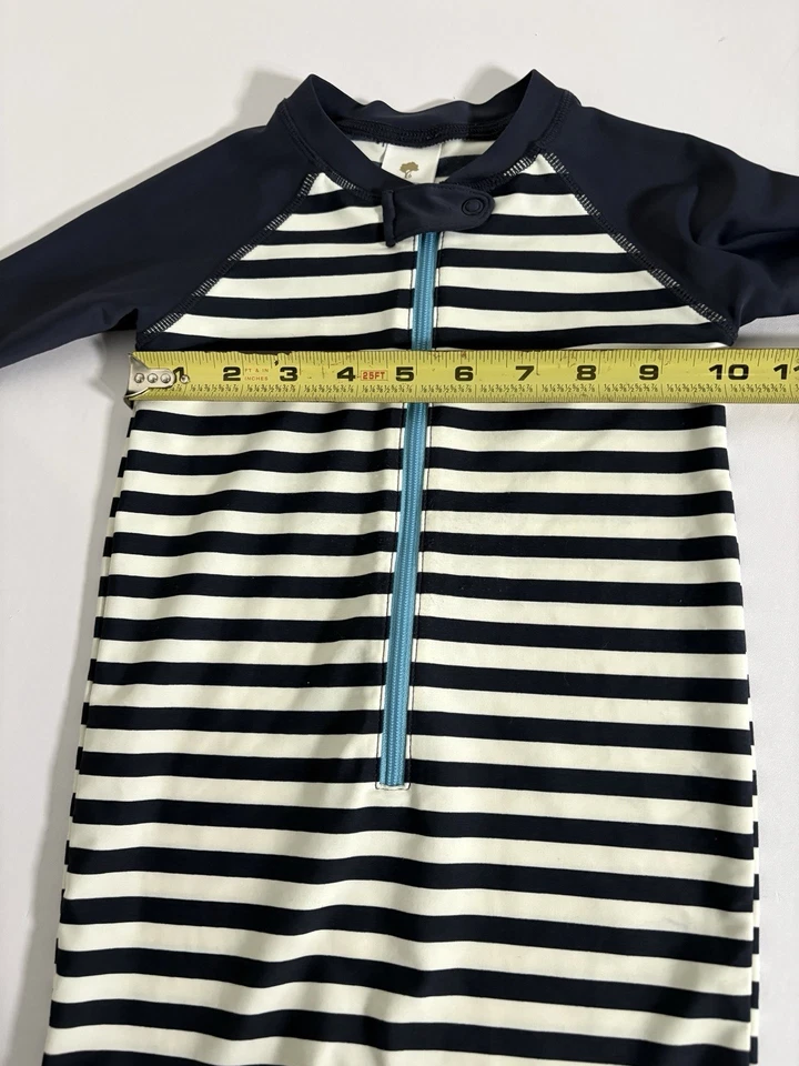Traje de baño clásico náutico tucker and tate para niños LS Rash guard 18M Foto 3 de 4