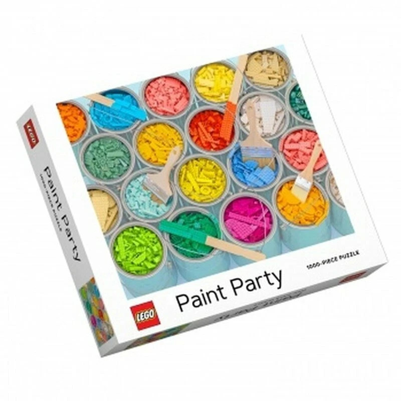 LEGO Paint Party Puzzle 1000 Piece Jigsaw Puzzle