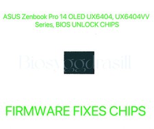 ASUS Zenbook Pro 14 OLED UX6404, UX6404VV Series, ADMIN NO PASSWORD BIOS CHIP