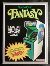 FANTASY - ColecoVision ADAM, CollectorVision Games, Rock-Ola, NEW CIB NIB Coleco