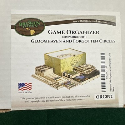 Broken Token Game Storage Tray Oath Game Organizer SW (NM/New) Unopened