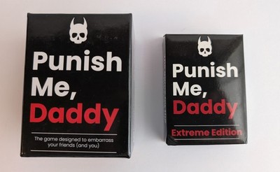 Punish Me Daddy Adult Party Game + Extreme Edition Expansion