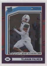 2024 Panini Donruss Rated Rookie Season Stat Line /183 Tejhaun Palmer #384 pe8