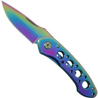 Haller Taschenmesser Rainbow Coating Clip Liner Lock