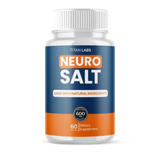  1 Pack Neuro Salt Nootropic All Natural Brain Supplement NeuroSalt 60 Capsules