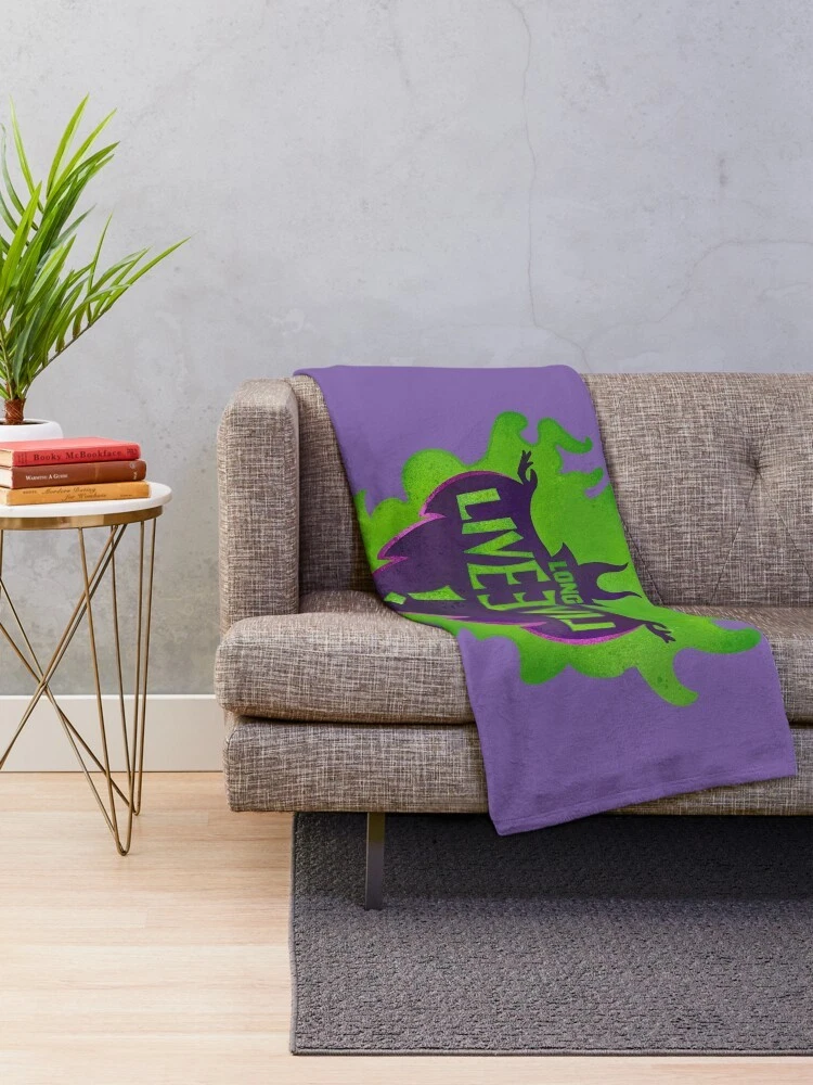 Disney Maleficent Mal Descendants Long Live Cozy Fleece Blanket