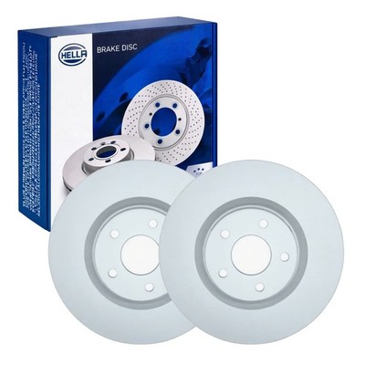 2x HELLA PAGID BREMSSCHEIBEN Ø308mm VORNE passend für FORD FOCUS KUGA 56067PRO