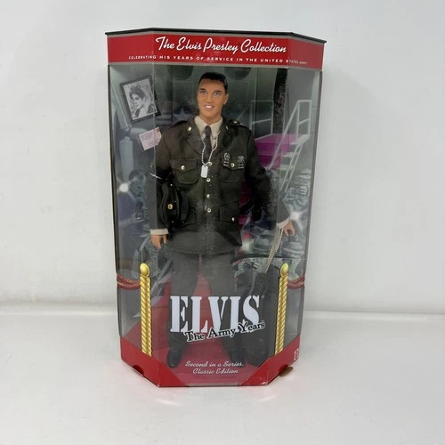 1999 Mattel Elvis Presley Collection The Army Years Doll #21912 New in Box