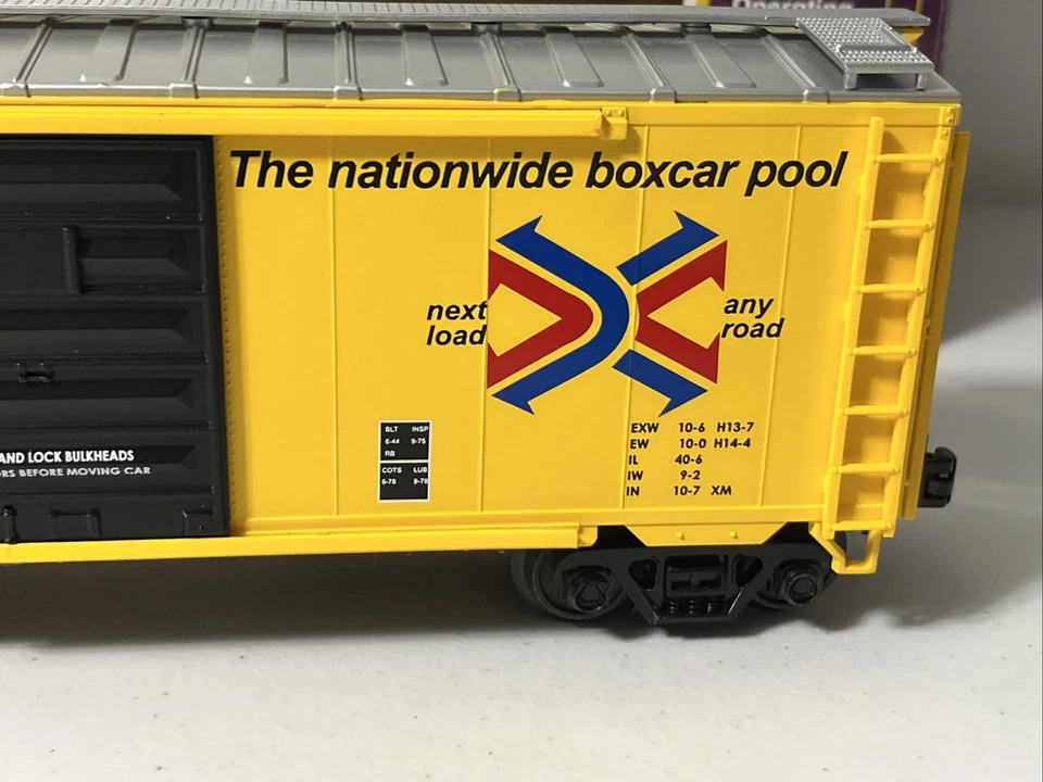 MTH 20-9305L - 40’ Steel Box Car - Railbox #15000 - O Scale - Image 3 of 4