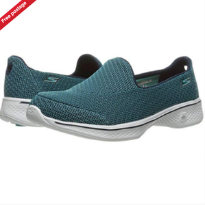 teal skechers go walk