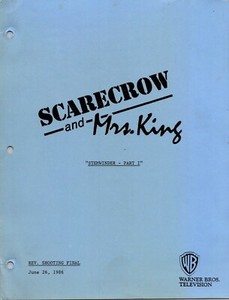 SCARECROW & MRS. KING SERIES STEMWINDER PART 1  SCRIPT KATE JACKSON (copy)