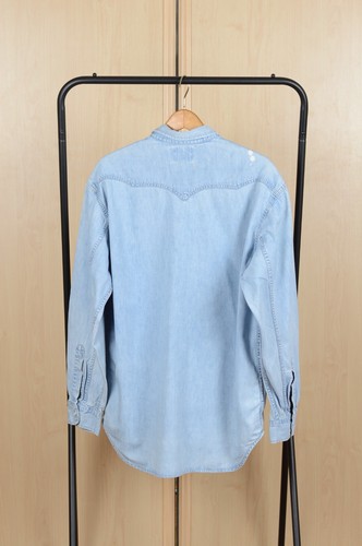 Vintage Levis Western Jeans Denim Shirt Size M - Picture 5 of 8