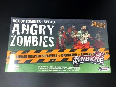 CMON - Zombicide - Espansione Zombi Angry - Set #3 - Box of Zombies - Nuovo