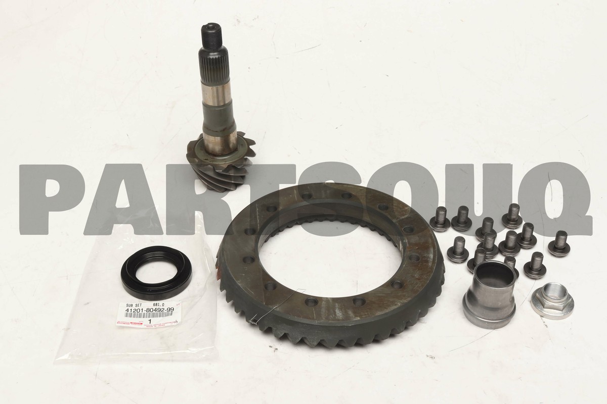 テレビ 4120180493 Genuine Toyota FINAL GEAR KIT, DIFFERENTIAL, REAR 41201