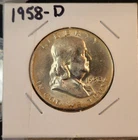 1958-D Franklin Half Dollar