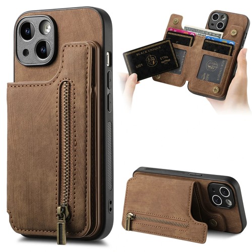 Coque Etui Portefeuille iPhone 11 12 13 14 15 16 pro Flip Rabat Housse Cuir Case - Photo 6/18