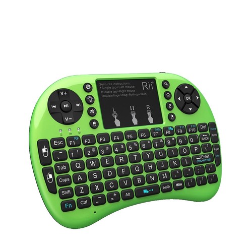 rii:)　1 Genuine Rii X1 Wireless Mini Keyboard + Touchpad for PC Android TV
