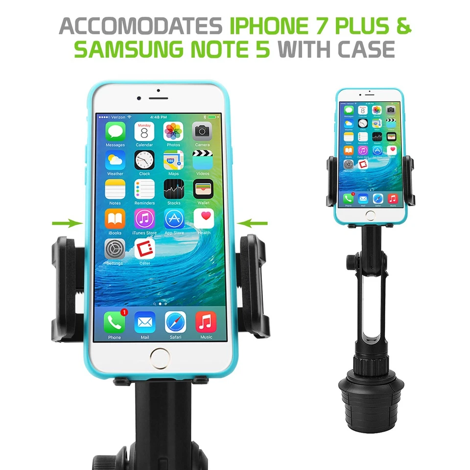 Cellet 360° Rotating & Extendable Gooseneck Adjustable Cup Holder Phone Mount - Image 4 of 4