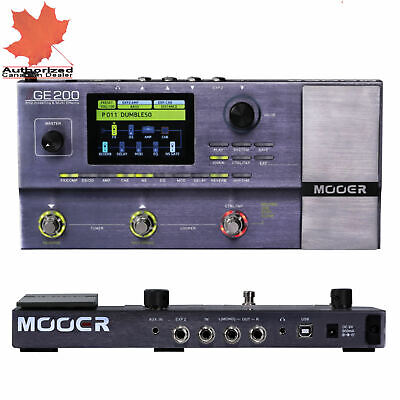 Mooer GE200 Guitar Multi Effects Processor Pedal Board Full Stock Ready to  Ship! | eBay