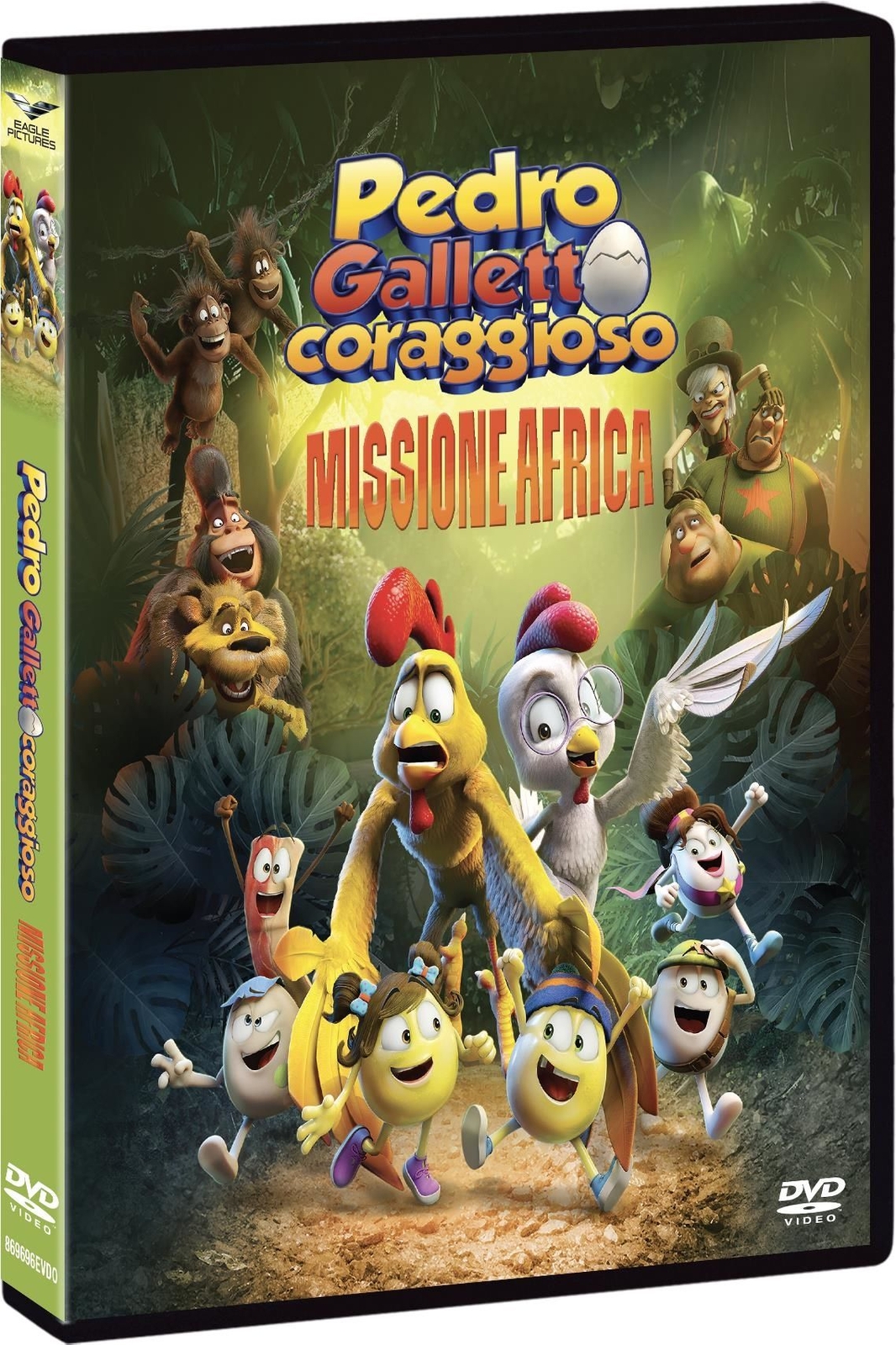 Dvd Nuovo - Pedro Galletto Coraggioso: Missione Africa 2021 - Eagle Pictures