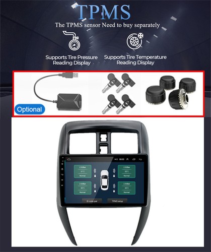 New 10.1'' Car Stereo Radio Mirror Link OBD RDS For Nissan Versa Sedan 2015-19 - Picture 18 of 24