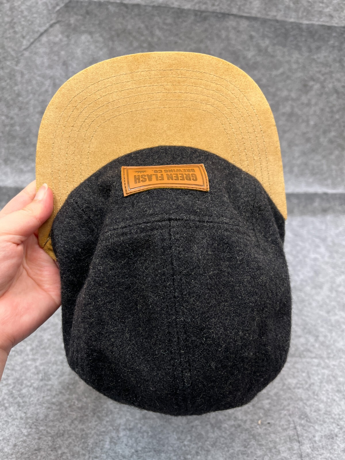 Green Flash Brewing Hat Cap Strap Back Adult Gray… - image 11