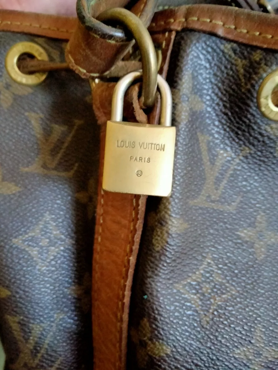 Louis Vuitton Borsa a secchiello LV vintage Nero Pelle ref176646 Joli Closet #22 Louis Vuitton Borsa a secchiello LV vintage Nero Pelle ref176646 Joli Closet