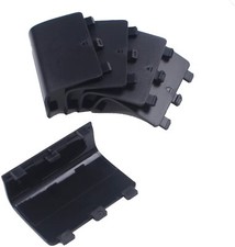 Microsoft Xbox S X 5pc Battery Cover Lid Shell Door Replacement Black 1708
