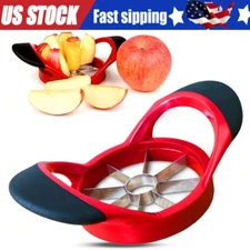 12-Blade Apple Slicer Stainless Steel Ultra-Sharp Apple Corer New