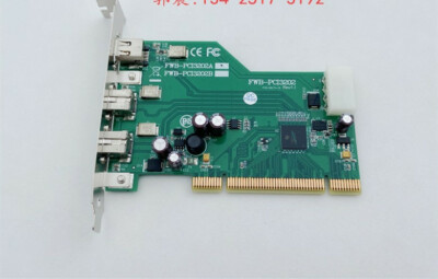 1PC FWB-PCI3202A 1394A Industrial Camera Image Card FWB-PCI3202 Rev: 1.1