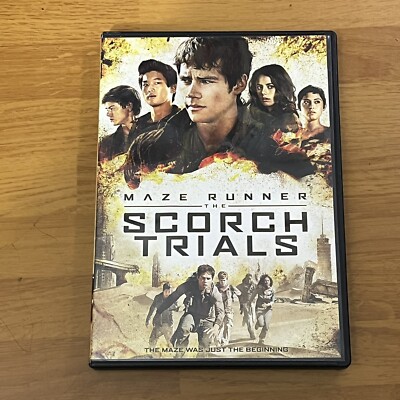 Maze Runner: the Scorch Trials (DVD, 2015) PG 13  