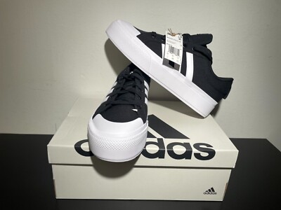Adidas Bravada 2.0 Platform Shoes Womens 11 Black White Skateboard Shoes IE2310. | eBay Adidas Bravada 2.0 Platform Shoes Womens 11 Black White Skateboard Shoes IE2310. | eBay