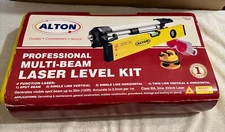 ALTON PROFESSIONAL MULTI-BEAM LASER LEVEL KIT 13202 W/CASE LGHTLY USED READ
