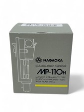 NAGAOKA MP-110H MP type Stereo Cartridge Head Shel Stylus Turntable Needle