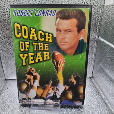 * Coach Of The Year - Robert Conrad - Very Good DVD