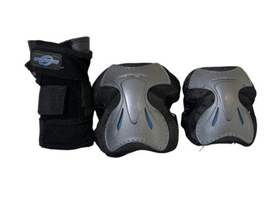 Rollerblade Kids Protective Gear Wrist Knee Elbow Pads 3 Pack XXS
