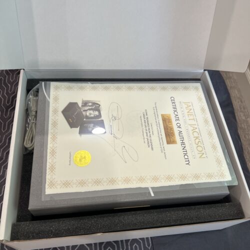 Janet Jackson Auction Catalog 2021 Numbered Edition Signed COA Rare - Picture 6 of 9
