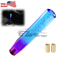 Shift Knob Stick Crystal Transparent Bubble Purple Blue Throw Gear Shifter 25cm Shift Knob Stick Crystal Transparent Bubble Purple Blue Throw Gear Shifter 25cm