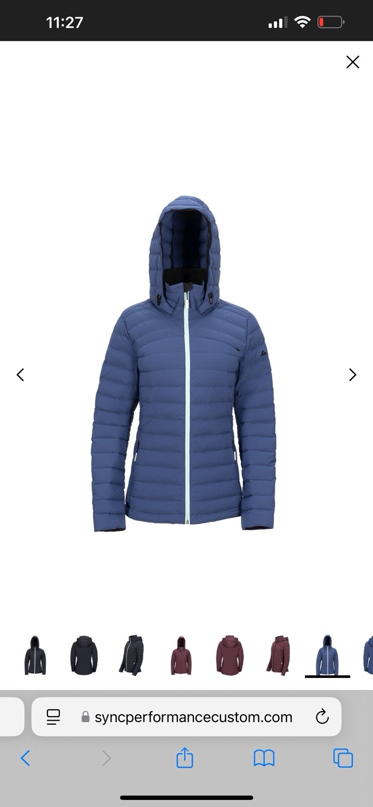 SYNC WOMEN'S  SMALL ENGINEERED DOWN JACKET - MAST… - image 16