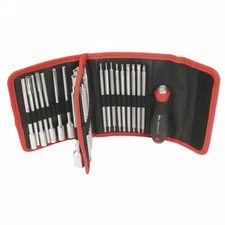 Wiha 28188 32 Piece Drive-Loc VI Blade Set in Folding Wallet