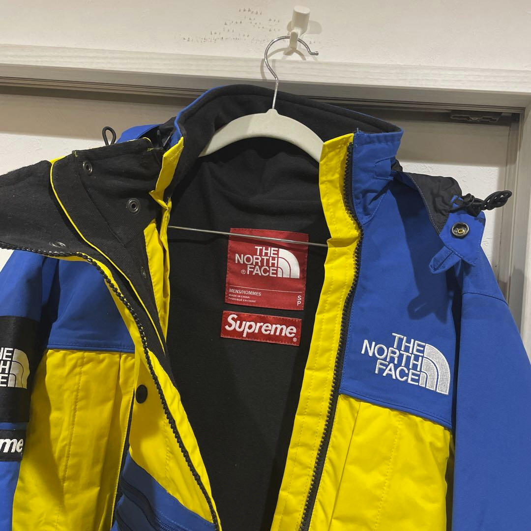 Supreme×THE NORTH FACE Mountain Parka NP016011 Blue&Yellow
