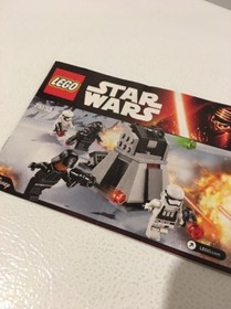 Lot 3 LEGO Star Wars Instructions BOOKLETS ONLY - 75034 75131 75132