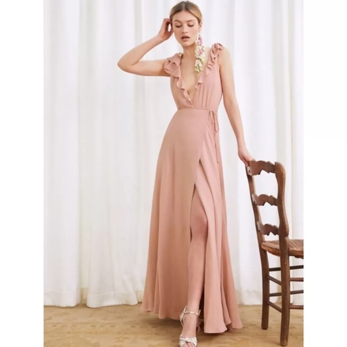 Peppermint dress hotsell reformation