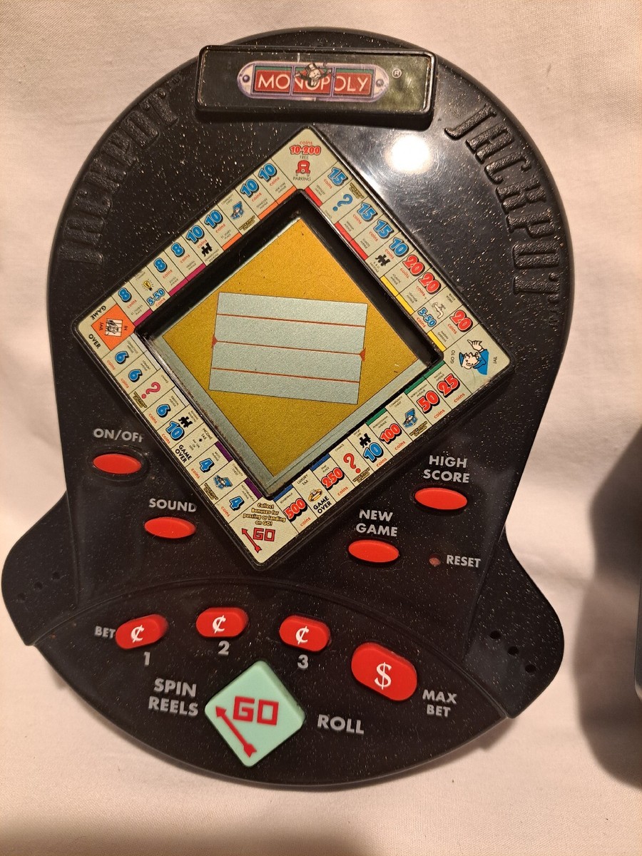 Vintage Handheld Games Lot Of 5 Battleship, Jeopardy, Monopoly