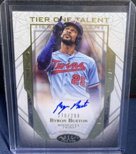 BYRON BUXTON TWINS 2022 TOPPS TIER ONE TALENT AUTO /299