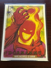 Marvel Masterpieces '92 Platinum Dormammu Leather SSP Parallel
