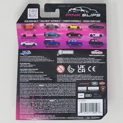 Jada Toys Pink Slips Lamborghini Huracan Coupe Moving Parts